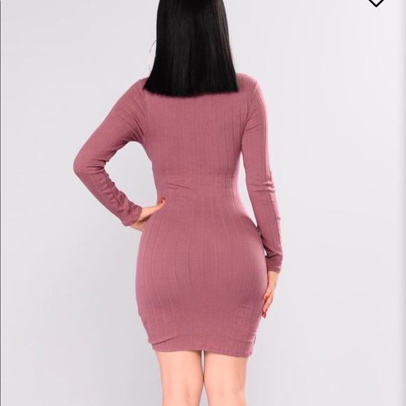 Muave Dress - Picture 3 of 3